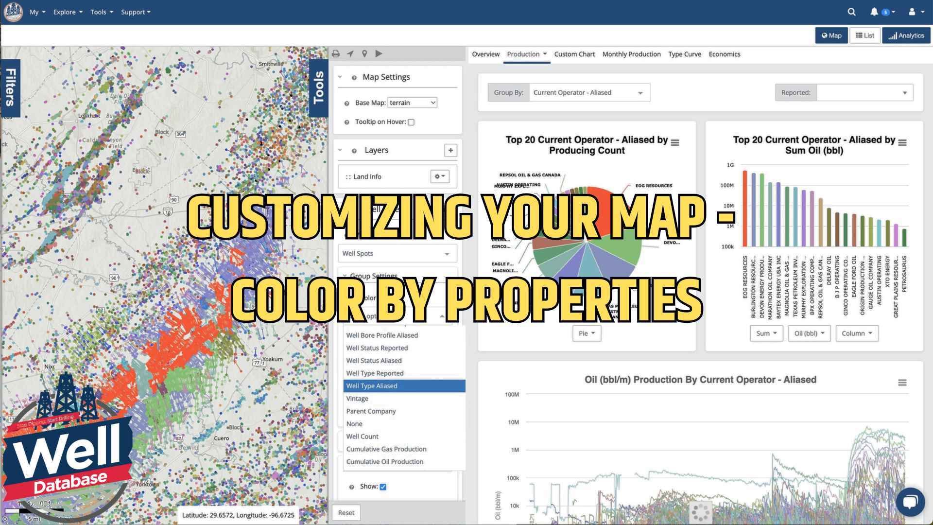 Customizing Your Map - Color By Properties