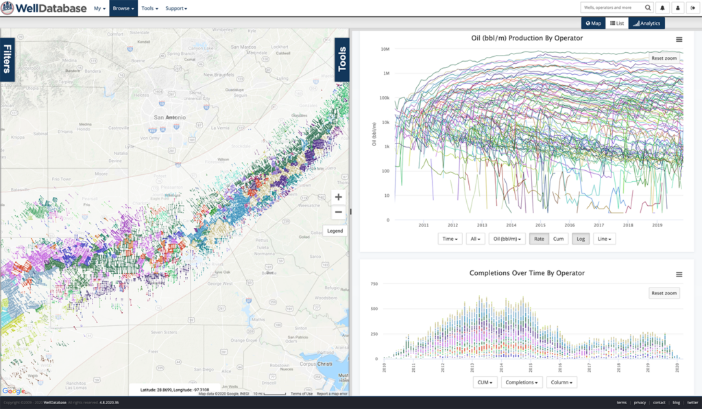 Maps Just Got an Upgrade - Next Generation Oil & Gas Tools | WellDatabase